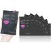 BRAWNA 70 pcs Eyebrow Microblading Aftercare Bags - 4x6 inches - Lash aftercare Bags - PMU Suppies - Lipstick Travel Pouch - Makeup Mini Cosmetic Bags - Microblading & Lash Supplies - PMU kit - Black 4x6in (10x15cm) - 70pc