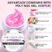 Makartt Solid Gel Builder for Nails 15ml Pink Glitter Nail Extension 3D Gel Sculpting Nail Art UV Nail Glue for Press on Nails Rhinestone Gel Molding Lamp Cured Twinkling Ballet - Buy Online on GoSupps.com