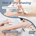 3-in-1 Electric Bikini Trimmer for Women - Painless Hair Removal & Body Shaver with 2 Trimmer Heads | IPX7 Waterproof - Buy Online on GoSupps.com