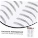 FOMIYES 12 Sheets Waterproof Eyebrow Stickers Stickers Hair Imitation Eyebrow Sticker Artificial 1 count (Pack of 1) Black - Buy Online on GoSupps.com