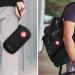 MEDMAX Hard Shell Insulin Cooler Travel Case | Insulated Diabetic Medication Organizer with Ice Pack | Black - Buy Online on GoSupps.com