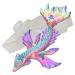 KAKIWYHHH Magical Crystal Water Dragon 3D Epoxy Resin Silicone Mold for Fondant Sugar Craft  Cake Topper Decorating  Polymer Clay  Plaster