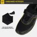 Ortho+rest Women Pain Relief Walking Shoes - Size 9 Black | Ideal for Sensitive & Bunions Feet - Buy Online on GoSupps.com