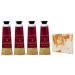 Bath & Body Works Luminous - 4 Hand Cream with a Peach Gardenia Sample Soap
