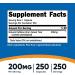 Nutricost Natural Caffeine 200mg - 250 Veg Capsules | Gluten-Free & Non-GMO - Buy Online on GoSupps.com