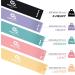 Coresteady Resistance Bands Set of 5 - Mini Fitness & Loop Exercise Bands for Men & Women - Strength Training & Muscle Toning - Includes E-Guide & Travel Bag (Colour Mix 2) - Buy Online on GoSupps.com