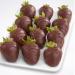 Golden State Fruit 12 Dark Chocolate Covered Strawberries - 12 Count Pack - Buy Online on GoSupps.com