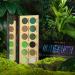 Olive Green Eyeshadow Palette | Black Green Multichrome | 12 Pigmented Shades for Smokey Green Brown Eye Makeup | Long Lasting Vegan Holiday Gift - Buy Online on GoSupps.com