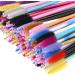 200 Pcs Disposable Mascara Wands | Eyelash Brushes for Eye Makeup | Multicolor Applicators - Buy Online on GoSupps.com