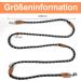 TRHIMLSBRAD Adjustable Dog Leash - 3m x 14mm for Large & Medium Dogs | Multifunctional Robust Double-Leash in Black - Buy Online on GoSupps.com