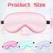 24 Pack Silk Kids Eye Mask - Adjustable Strap, Lightweight Blindfold for Children - Ideal for Sleeping and Travel - Fresh Colors - Buy Online on GoSupps.com