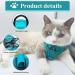 FINEASY Green Cat Harness & Lead Set with Reflective Strip - Adjustable & Escape Proof Kitten Vest Harness for Walking - Ideal for Pet Kitten, Dog, Rabbit - Size M - Buy Online on GoSupps.com