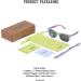 Pikacool Baby Sunglasses | Classic Square Frame UV400 Protection for Infant | Age 0-24 Months - Buy Online on GoSupps.com