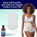 Buy QUEEN OF THE THRONES Organic Cotton Flannel Castor Oil Pack - Naturopathic Doctor Designed Reusable & Comfortable Sleep Fit Soft Ties - Buy Online on GoSupps.com