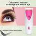 PEMXSWA 1 PC Electric Lash Curler with Silicone Heating Pads Professional Heated Eyelash Curler with Silicone Refill Pad Curling Tool for Women Long Lasting - Buy Online on GoSupps.com