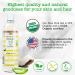 USDA Organic Aloe Vera Gel 12 oz - 100% Pure Cold Pressed Coconut Infused - Best Skin & Hair Care | Made in USA - Buy Online on GoSupps.com