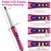 Lockenstab Large Ceramic Curling Iron for Beach Waves - LCD Display 100-230 C Ideal for All Hair Types - Buy Online on GoSupps.com