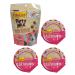 Friskies Party Mix Natural Seaside Crunch Cat Treats & Lil' Soups Wet Cat Food Complements Sockeye Salmon & Chicken Broth (4-Pack Variety)