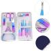 Housoutil 1 Set Nail Set Flat Wisking Tool Nursing Nails Kits Manicure Kit Pedicure Kit Dead Skin Pliers Manicure Polishing Tools Fingernail Pu Leather Olecranon Stainless Steel - Buy Online on GoSupps.com