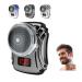 Mini Electric Shaver Men's Portable Electric Shaver Portable Wet and Dry Dual Purpose Shaver One Click Use Suitable for Home and Travel Portable Products The Best Gift for Father's Day (Black)) Grey