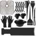 Dreamtop 18 Pcs Hair Dye Kit Hair Dye Brush and Bowl Set Ear Cover Gloves Cape Highlighting Board for Hair Hair Color Brush Hair Dye Coloring Kit for Bleaching Hair Dye Tools