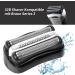 32B Shaving Head Replacement for Braun Series 3 Electric Shavers - Compatible with 3090cc 3050cc 3040s 3020 340 320 - Poweka with Cleaning Brush - Buy Online on GoSupps.com