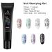 SEISSO Nail Stamping Gel Polish Set with 7 Colors + Templates, Latex Tape, Stamper & Scraper - Nail Art and Manicure Collection - Buy Online on GoSupps.com
