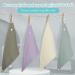 WD&CD 4-Piece Triangle Baby Dribble Bibs | Adjustable & Absorbent for Boys and Girls - Buy Online on GoSupps.com