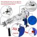 BLBO Tufting Gun Kit - Dual-Use Cut Pile and Loop Pile Rug Making Machine - DIY Hand-Held Knitting Machine - Adjustable Speed - Embroidery Punch Needle Kit - Buy Online on GoSupps.com