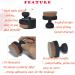 Circle Flat Foundation Makeup Brush - Liquid Foundation & Concealer Brush with Cleansing Egg | Advanced Synthetic Hair Angled Design for Flawless Application - Buy Online on GoSupps.com
