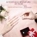 TipsLuna Gel Polish 6 Colors Kit for French Manicure - White, Beige, Pink Glitter | Christmas & New Year Gel Nail Kit - UV LED Soak Off Polishes - Buy Online on GoSupps.com