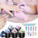 3D sculpting gel nail sculpting gel 5 colors 3D nail design gel nonlayer manicure set with sculpting pen molding part construction painted sculpting gel for nails 3D sculpting gel - Buy Online on GoSupps.com