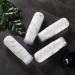 Gemice Travel Bottles Set - TSA Approved, Leak Proof, Silicone 3oz Containers for Toiletries - 4 Pack (White) - Buy Online on GoSupps.com