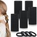 100PCS Black Hair Ties Seamless Hair Ties Ponytail Holders Elastics Hair Accessories for Women Girls