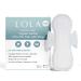 LOLA Organic Cotton Pads 60 Count - Ultra Thin Pad with Wings Cotton Organic Pads for Women HSA FSA Approved Products Feminine Care Heavy & Regular 60 Count (Pack of 1) Heavy & Regular
