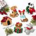 Bucilla Christmas Dogs Felt Applique Ornament Kit - Set of 6 | Holiday Craft Supplies - Buy Online on GoSupps.com