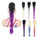 24 Inch Long Braided Ponytail Extension Colorful Drawstring Fishbone Braid Ponytail Hairpiece Clip In Synthetic Braided Ponytail Extension for Women (Color : 30 Size : 24inch) 24inch 30