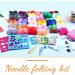 BUTUZE Needle Felting Kit (56 Colors) - Complete Tools and Supplies for DIY Craft Animal and Christmas Decoration - Buy Online on GoSupps.com