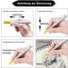 5 Color Permanent Oil Paint Marker Pens - Medium Tip, Waterproof for Metal, Wood, Fabric, Plastic, Rock, Stone, Mugs, Canvas, Glass - Buy Online on GoSupps.com