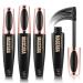 3 PACKS Natural 4D Silk Fiber Lash Mascara Extension Makeup Voluminous Eyelashes Mascara,Smudge-proof,Hypoallergenic Formula,Long-Lasting,No Flaking,No Smudging&No Clumping classic black-3pc