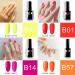 Beautilux Semi-Permanent Nail Polish Gel (Fluorescent colour series) - Buy Online on GoSupps.com