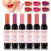 BKPPLZP Wine Lip Tint 6 Colors Wine Lip Gloss Set Wine Liquid Lipstick Liquid Wine Lip Gloss Matte Lip Stain Long Lasting Waterproof Matte Lip Gloss Set Creates Natural Moisturizing Lip Gloss Easily Set C