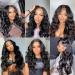 28 Inch Body Wave Lace Front Human Hair Wig for Black Women - HD Transparent Lace, Pre Plucked, 150% Density - Pack of 1 - Buy Online on GoSupps.com