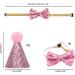 Buy Dog Birthday Hat Set - Sequin Accessories for Pet Parties | Blue & Pink 2 Pieces - Buy Online on GoSupps.com