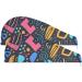 Super Absorbent Seamless Abstract Hair Towels 2 Pack | Quick Dry Hair Turbans for Women & Girls - Buy Online on GoSupps.com