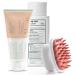 KAMEDIS Anti-Dandruff Therapy Shampoo & Scalp Treatment - Botanical Moisturizer Overnight Lotion & Massager Brush for Dry Itchy Flaky Scalp Relief - Buy Online on GoSupps.com