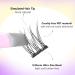 Buy Wispy Lash Clusters - 200pcs Self Adhesive Eyelash Strips for DIY C Curl Extensions | TOOCHUNAG 21F-Cat Eye - Buy Online on GoSupps.com