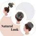 Thick Synthetic Hair Bun Extensions - Medium Brown mix Bleach Blonde - 45g | Updo Scrunchies for Women - Buy Online on GoSupps.com
