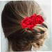 Housoutil 1pc Fancy Hair Accessories for Women Womens Hair Accessories Black Barrettes Red Rose Flower Hair Comb Rose Hair Accessories Pearl Hair Comb Rose Hair Comb Roses Headgear Bride - Buy Online on GoSupps.com