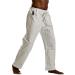 Ronin Heavyweight Karate Pants - 100% Cotton 12oz | Black, White, or Camouflage | Traditional Drawstring Waist | White Size 4 - Buy Online on GoSupps.com